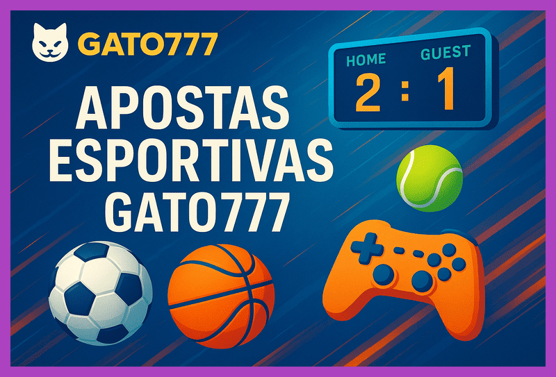 Aposte em apostas esportivas no cassino online GATO777